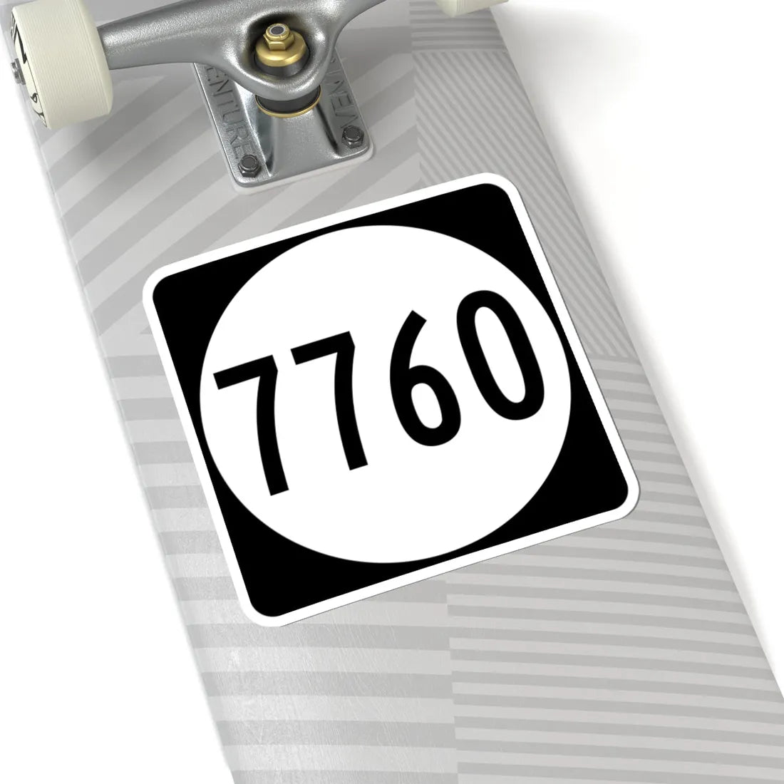 PR tertiary 7760 (Puerto Rico) (Road Sign) STICKER Vinyl Kiss-Cut Decal - The Sticker Space