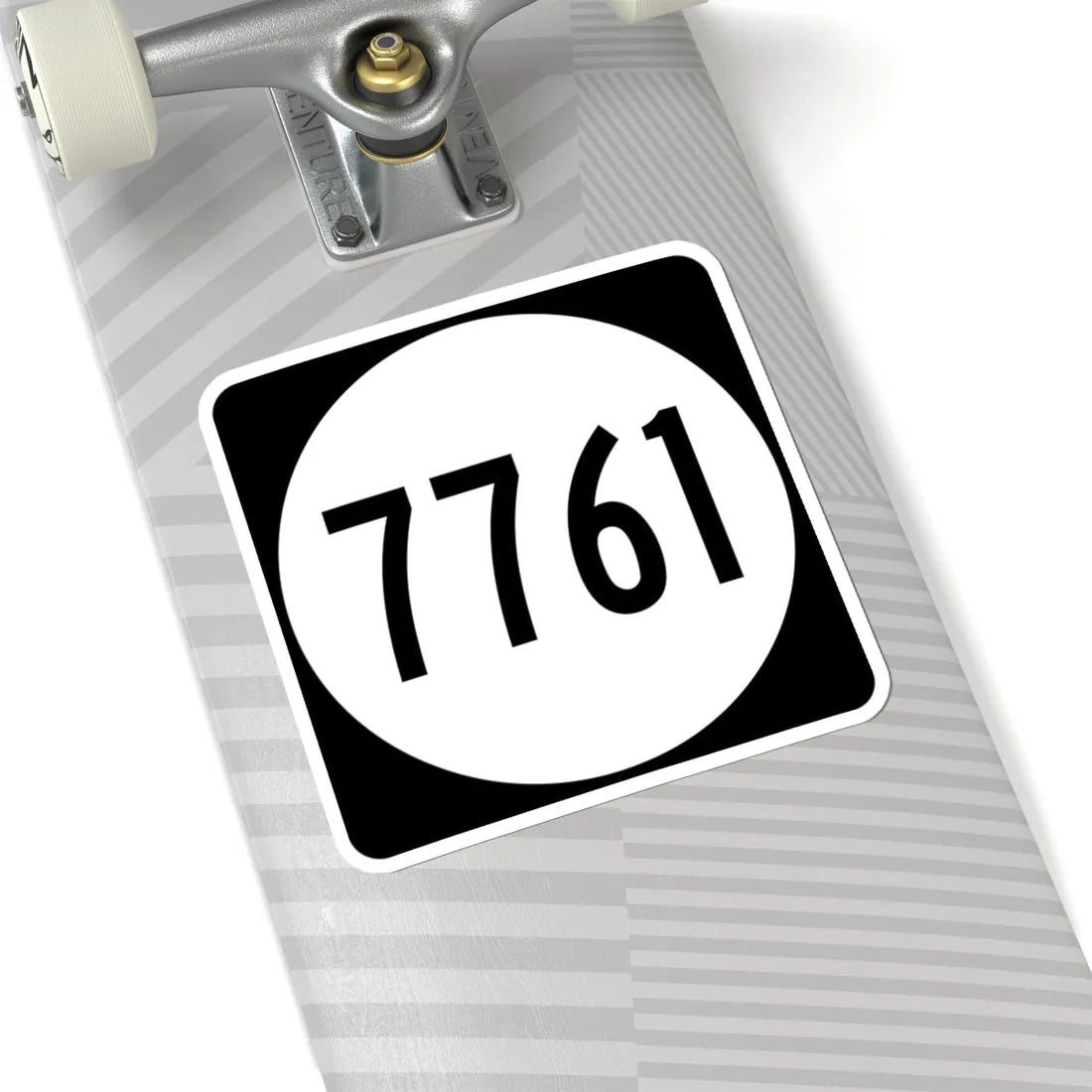 PR tertiary 7761 (Puerto Rico) (Road Sign) STICKER Vinyl Kiss-Cut Decal - The Sticker Space