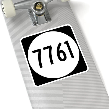 PR tertiary 7761 (Puerto Rico) (Road Sign) STICKER Vinyl Kiss-Cut Decal - The Sticker Space