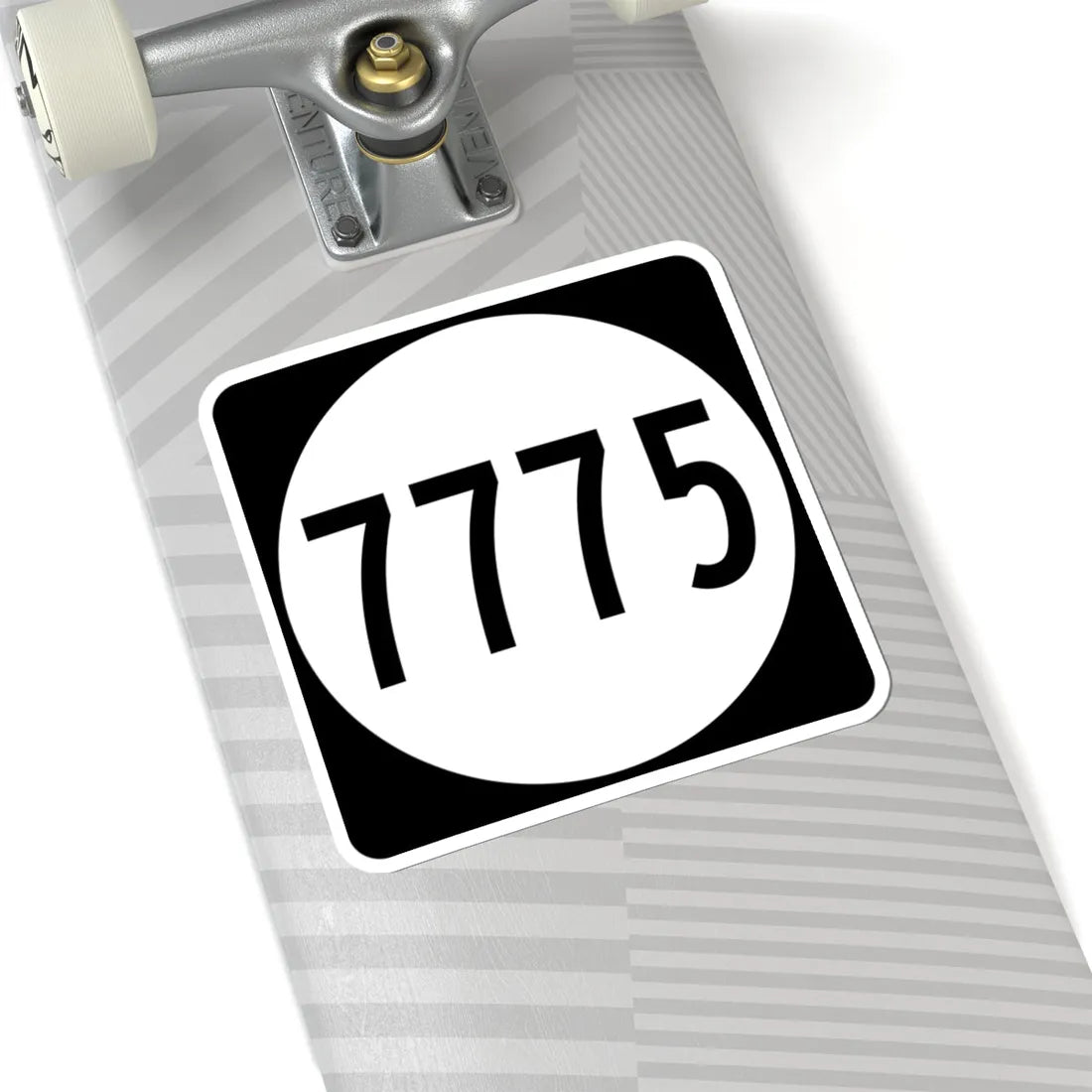 PR tertiary 7775 (Puerto Rico) (Road Sign) STICKER Vinyl Kiss-Cut Decal - The Sticker Space