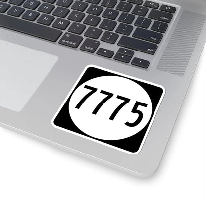 PR tertiary 7775 (Puerto Rico) (Road Sign) STICKER Vinyl Kiss-Cut Decal - The Sticker Space