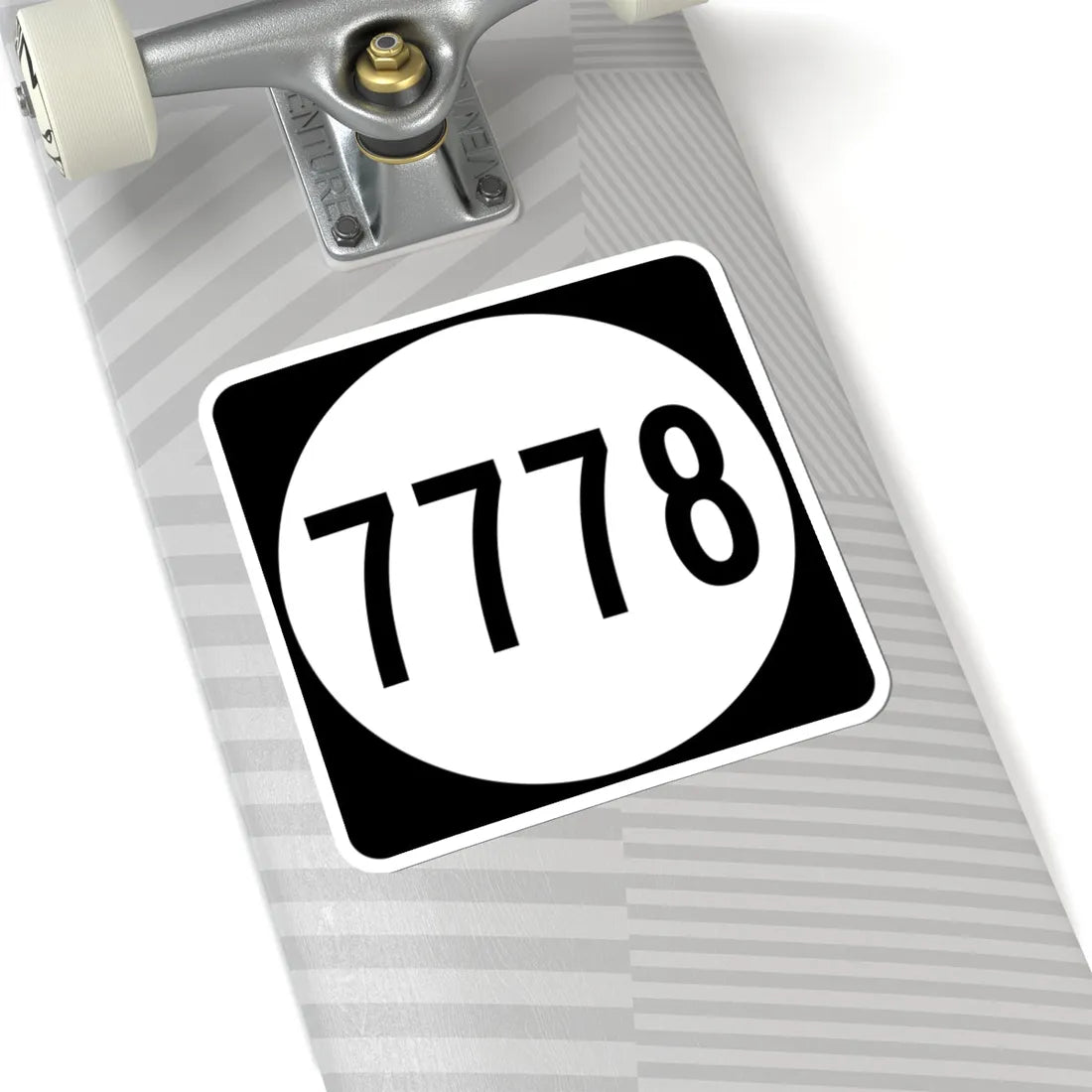 PR tertiary 7778 (Puerto Rico) (Road Sign) STICKER Vinyl Kiss-Cut Decal - The Sticker Space