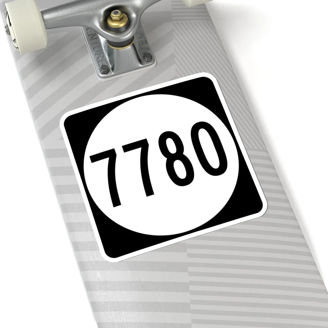 PR tertiary 7780 (Puerto Rico) (Road Sign) STICKER Vinyl Kiss-Cut Decal - The Sticker Space