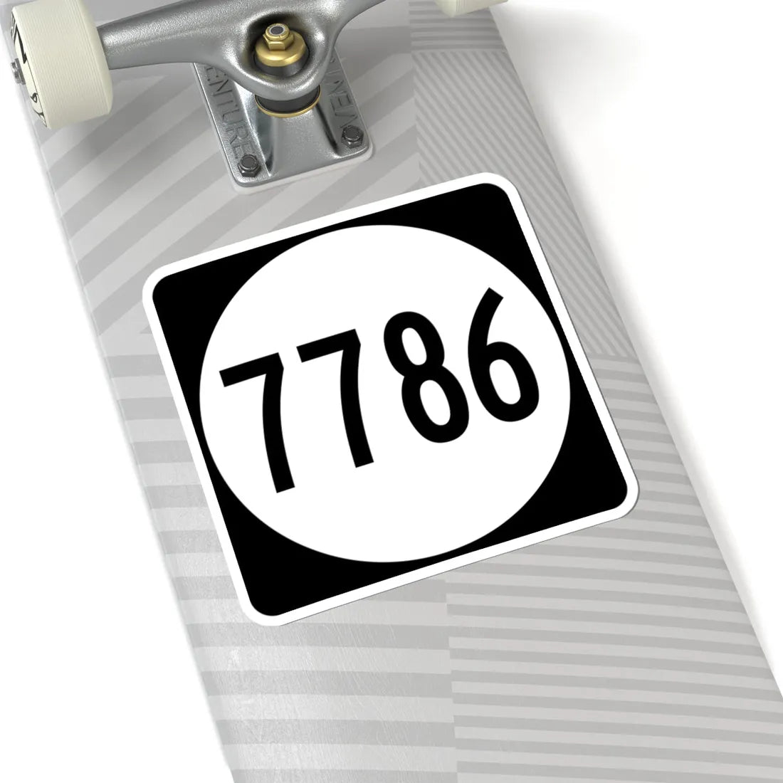 PR tertiary 7786 (Puerto Rico) (Road Sign) STICKER Vinyl Kiss-Cut Decal - The Sticker Space