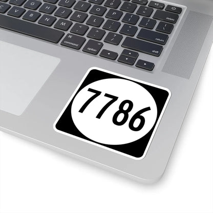 PR tertiary 7786 (Puerto Rico) (Road Sign) STICKER Vinyl Kiss-Cut Decal - The Sticker Space