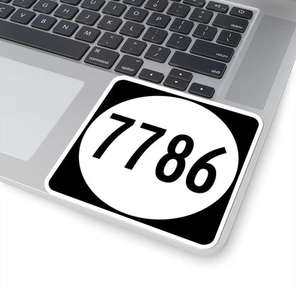 PR tertiary 7786 (Puerto Rico) (Road Sign) STICKER Vinyl Kiss-Cut Decal - The Sticker Space