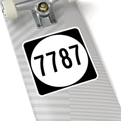 PR tertiary 7787 (Puerto Rico) (Road Sign) STICKER Vinyl Kiss-Cut Decal - The Sticker Space