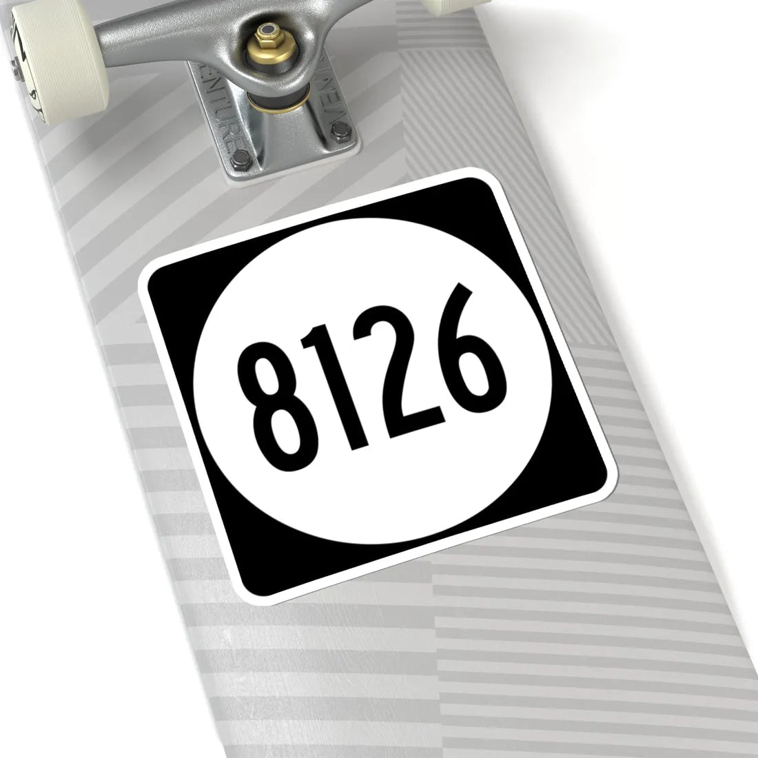 PR tertiary 8126 (Puerto Rico) (Road Sign) STICKER Vinyl Kiss-Cut Decal - The Sticker Space