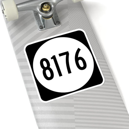 PR tertiary 8176 (Puerto Rico) (Road Sign) STICKER Vinyl Kiss-Cut Decal - The Sticker Space