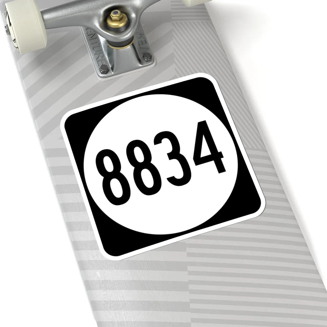 PR tertiary 8834 (Puerto Rico) (Road Sign) STICKER Vinyl Kiss-Cut Decal - The Sticker Space