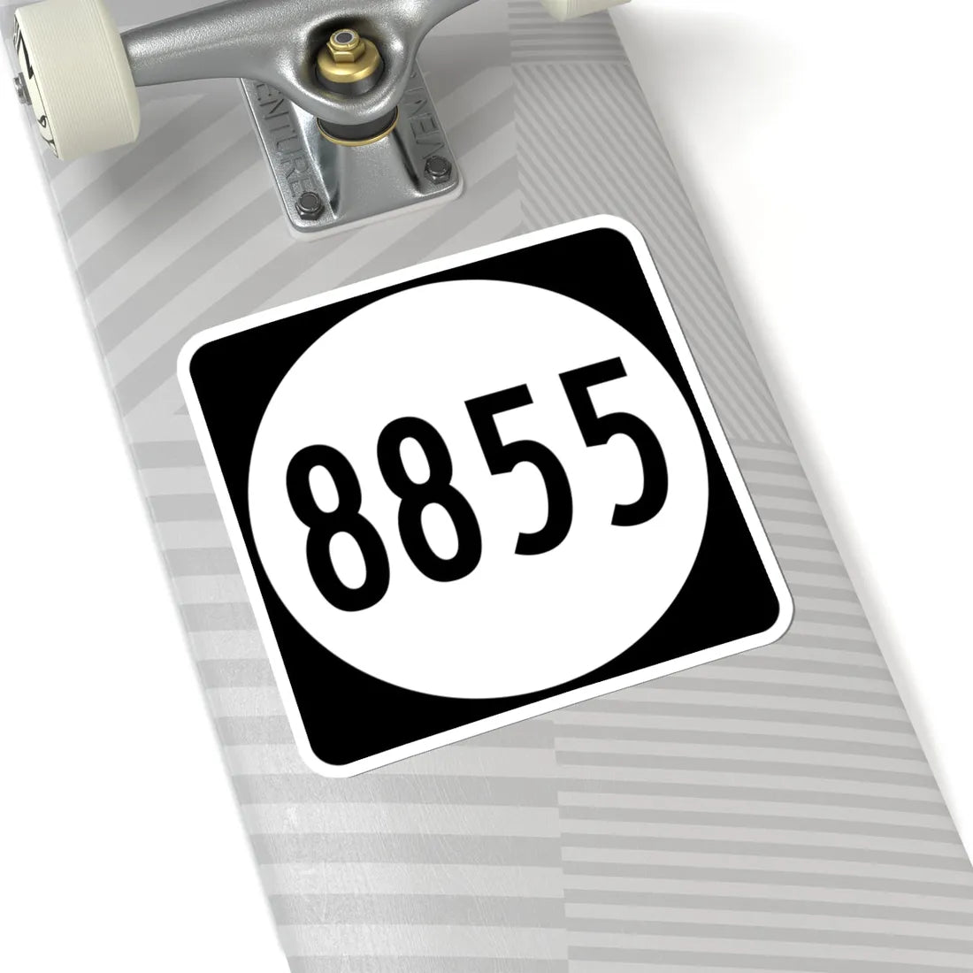 PR tertiary 8855 (Puerto Rico) (Road Sign) STICKER Vinyl Kiss-Cut Decal - The Sticker Space