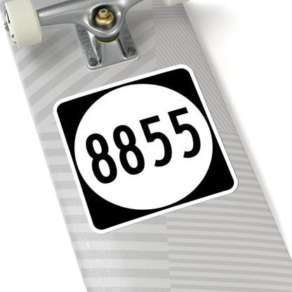 PR tertiary 8855 (Puerto Rico) (Road Sign) STICKER Vinyl Kiss-Cut Decal - The Sticker Space