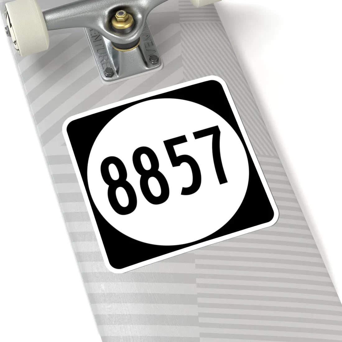 PR tertiary 8857 (Puerto Rico) (Road Sign) STICKER Vinyl Kiss-Cut Decal - The Sticker Space