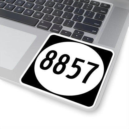 PR tertiary 8857 (Puerto Rico) (Road Sign) STICKER Vinyl Kiss-Cut Decal - The Sticker Space