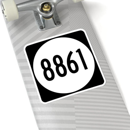 PR tertiary 8861 (Puerto Rico) (Road Sign) STICKER Vinyl Kiss-Cut Decal - The Sticker Space