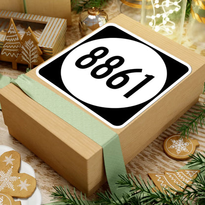 PR tertiary 8861 (Puerto Rico) (Road Sign) STICKER Vinyl Kiss-Cut Decal - The Sticker Space