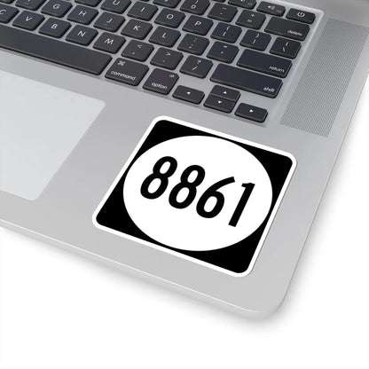 PR tertiary 8861 (Puerto Rico) (Road Sign) STICKER Vinyl Kiss-Cut Decal - The Sticker Space