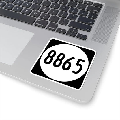 PR tertiary 8865 (Puerto Rico) (Road Sign) STICKER Vinyl Kiss-Cut Decal - The Sticker Space