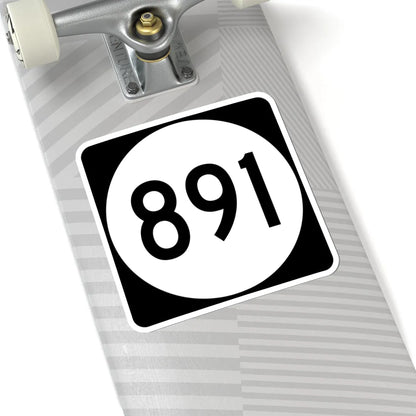 PR tertiary 891 (Puerto Rico) (Road Sign) STICKER Vinyl Kiss-Cut Decal - The Sticker Space