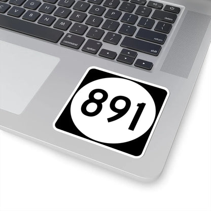 PR tertiary 891 (Puerto Rico) (Road Sign) STICKER Vinyl Kiss-Cut Decal - The Sticker Space
