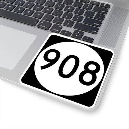 PR tertiary 908 (Puerto Rico) (Road Sign) STICKER Vinyl Kiss-Cut Decal - The Sticker Space