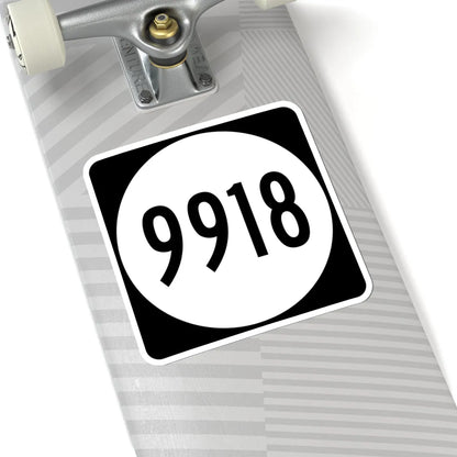PR tertiary 9918 (Puerto Rico) (Road Sign) STICKER Vinyl Kiss-Cut Decal - The Sticker Space