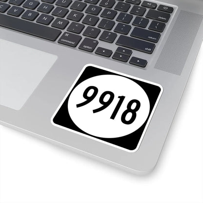 PR tertiary 9918 (Puerto Rico) (Road Sign) STICKER Vinyl Kiss-Cut Decal - The Sticker Space