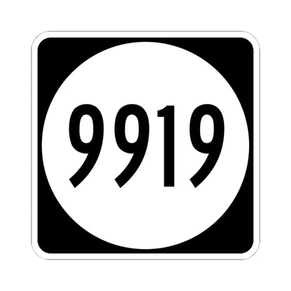 PR tertiary 9919 (Puerto Rico) (Road Sign) STICKER Vinyl Kiss-Cut Decal 6 Inch White - The Sticker Space