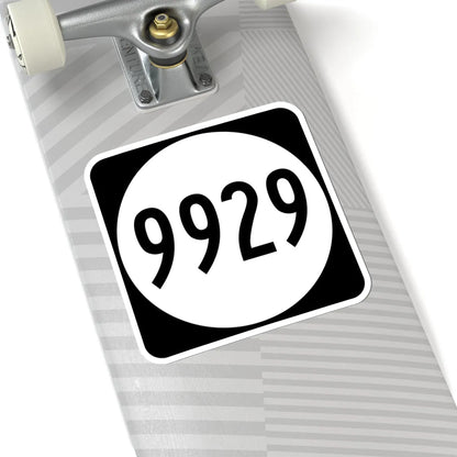 PR tertiary 9929 (Puerto Rico) (Road Sign) STICKER Vinyl Kiss-Cut Decal - The Sticker Space