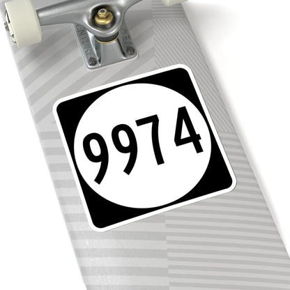 PR tertiary 9974 (Puerto Rico) (Road Sign) STICKER Vinyl Kiss-Cut Decal - The Sticker Space