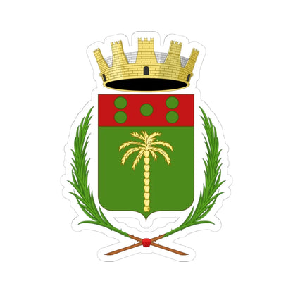 Pra-Stemma (Italy) (Coat of Arms) STICKER Vinyl Kiss-Cut Decal 4 Inch White - The Sticker Space