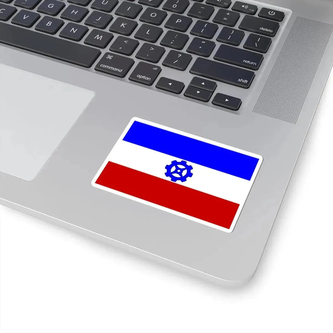 Praha-16 flag (Czech Republic) STICKER Vinyl Kiss-Cut Decal - The Sticker Space