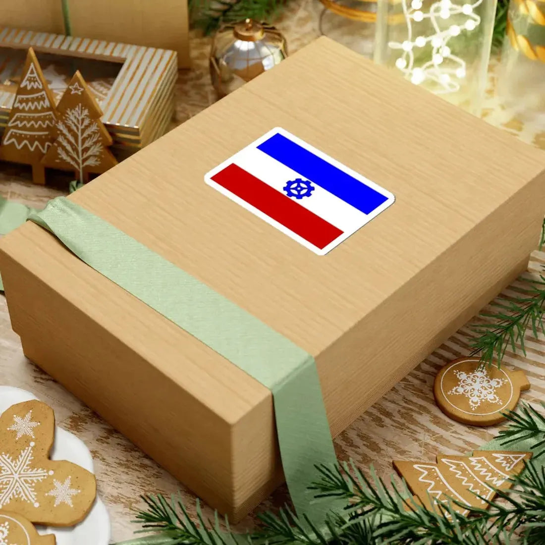 Praha-16 flag (Czech Republic) STICKER Vinyl Kiss-Cut Decal - The Sticker Space