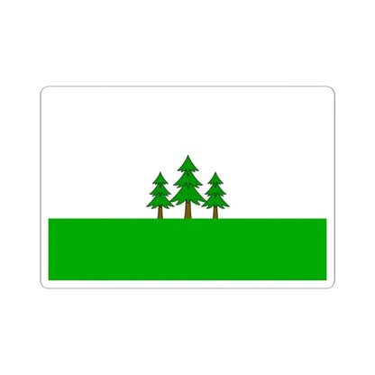 Praha-21 flag (Czech Republic) STICKER Vinyl Kiss-Cut Decal 2 Inch White - The Sticker Space