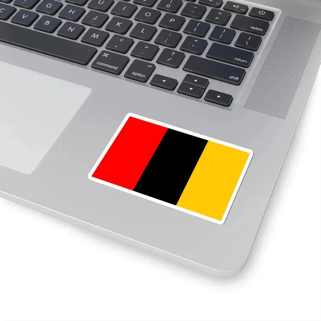 Praha-Dolni Mecholupy flag (Czech Republic) STICKER Vinyl Kiss-Cut Decal - The Sticker Space