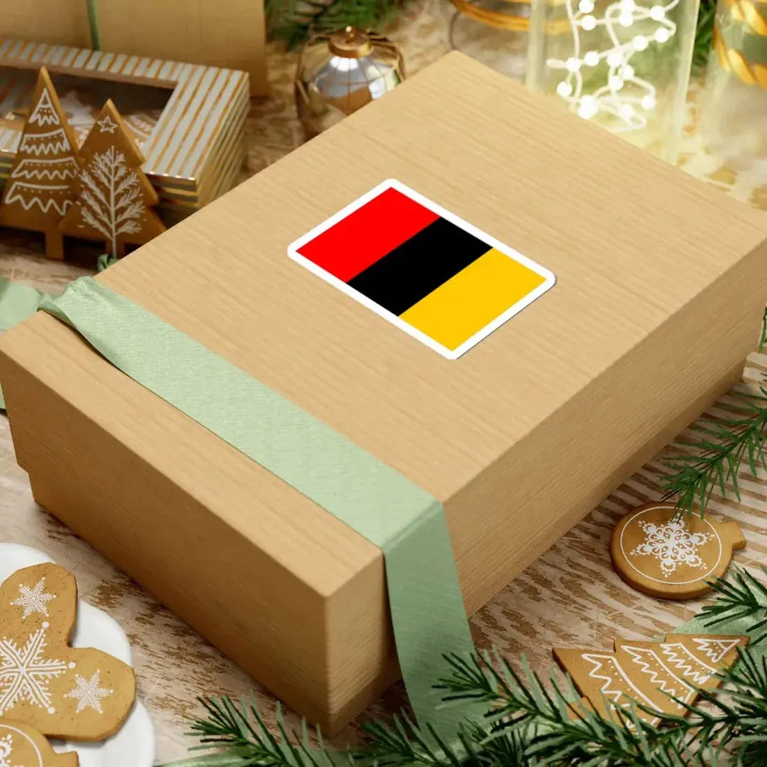 Praha-Dolni Mecholupy flag (Czech Republic) STICKER Vinyl Kiss-Cut Decal - The Sticker Space