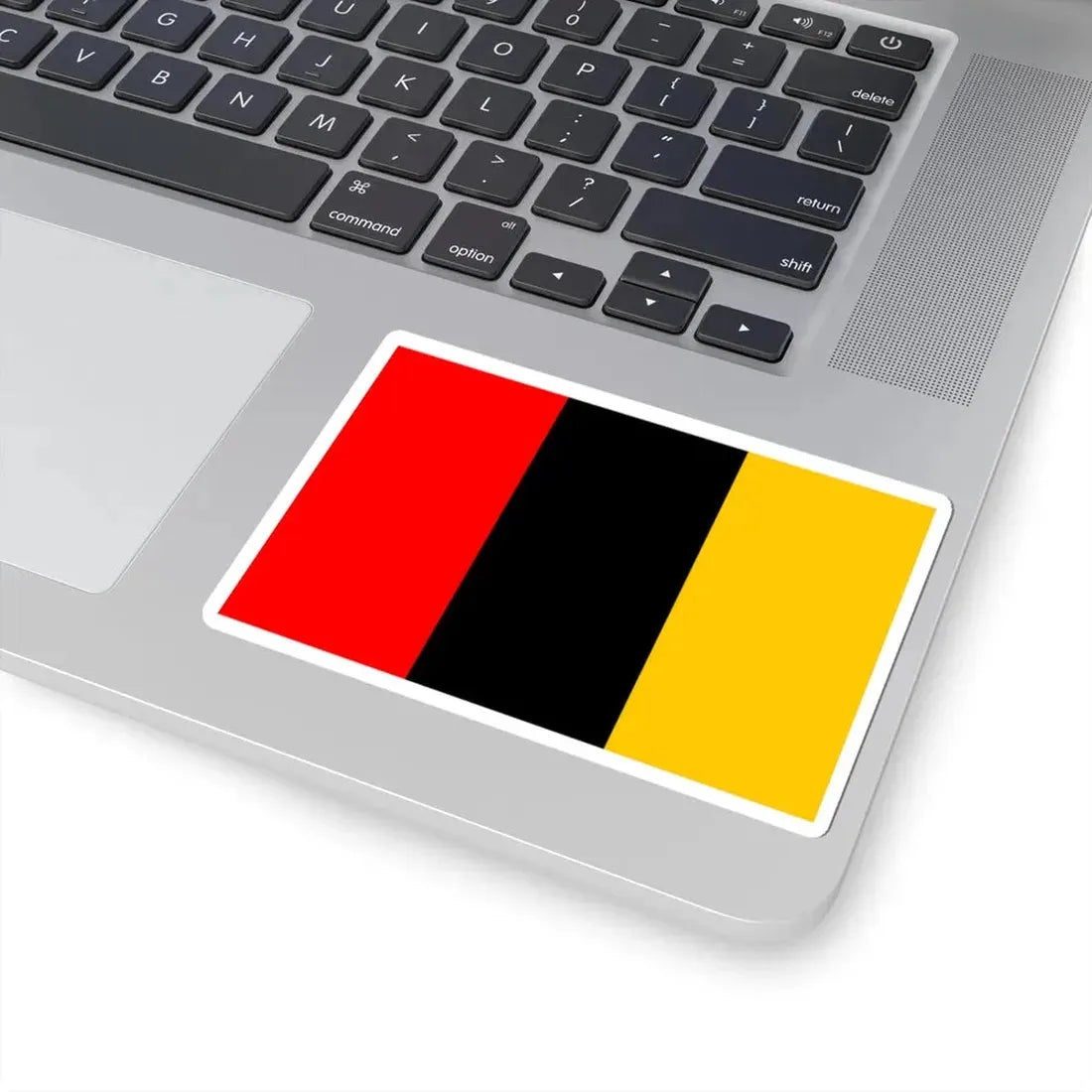 Praha-Dolni Mecholupy flag (Czech Republic) STICKER Vinyl Kiss-Cut Decal - The Sticker Space