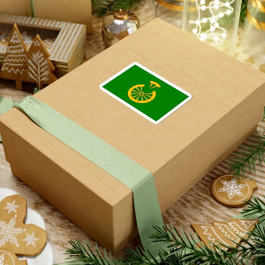 Praha-Kolodeje flag (Czech Republic) STICKER Vinyl Kiss-Cut Decal - The Sticker Space