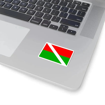Praha-Kralovice flag (Czech Republic) STICKER Vinyl Kiss-Cut Decal - The Sticker Space