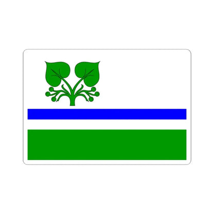 Praha-Lipence flag (Czech Republic) STICKER Vinyl Kiss-Cut Decal 2 Inch White - The Sticker Space