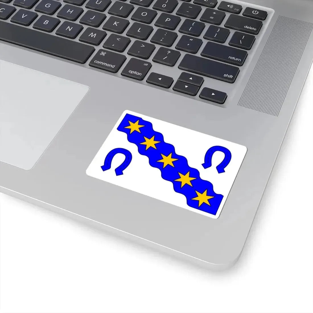 Praha-Velka Chuchle flag (Czech Republic) STICKER Vinyl Kiss-Cut Decal - The Sticker Space