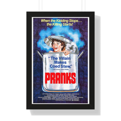 PRANKS (The Dorm That Dripped Blood) 1982 - Framed Movie Poster-16″ x 24″-The Sticker Space