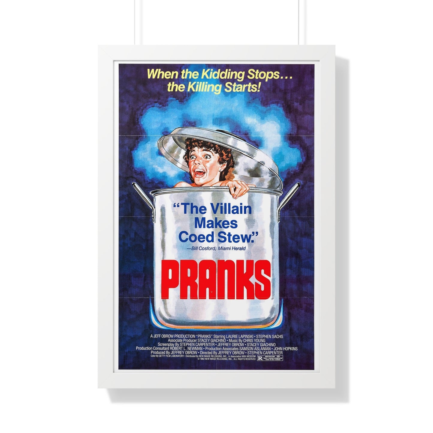 PRANKS (The Dorm That Dripped Blood) 1982 - Framed Movie Poster-20" x 30"-The Sticker Space