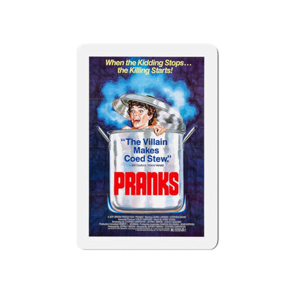 PRANKS (The Dorm That Dripped Blood) 1982 Movie Poster - Refrigerator Magnet-3" x 3"-The Sticker Space