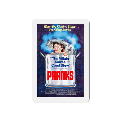 PRANKS (The Dorm That Dripped Blood) 1982 Movie Poster - Refrigerator Magnet-4" x 4"-The Sticker Space