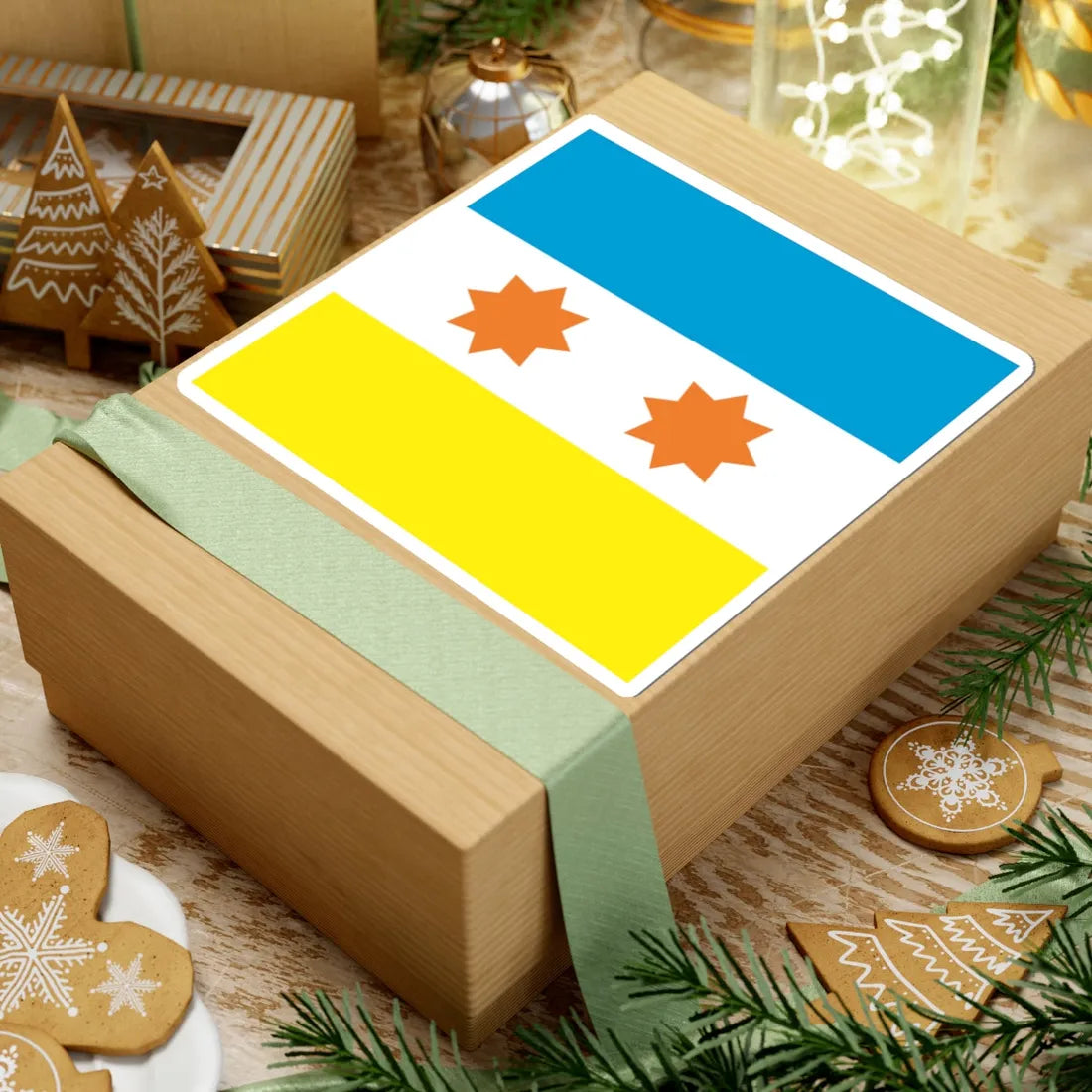 Prapor Cornobaivky (Ukraine) STICKER Vinyl Kiss-Cut Decal - The Sticker Space