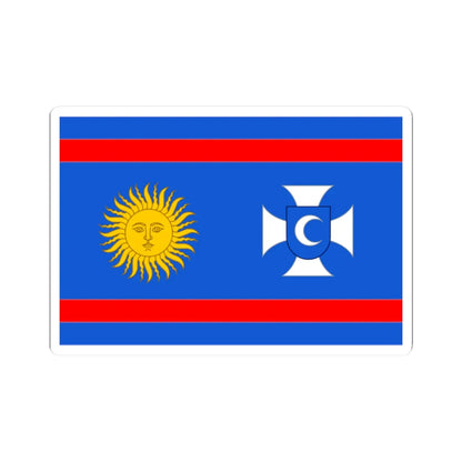 Prapor Vinnytskoyi oblasti (Ukraine) STICKER Vinyl Kiss-Cut Decal 2 Inch White - The Sticker Space