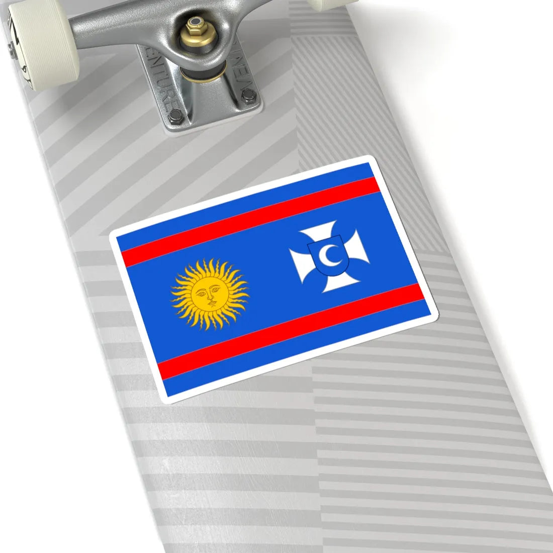 Prapor Vinnytskoyi oblasti (Ukraine) STICKER Vinyl Kiss-Cut Decal - The Sticker Space