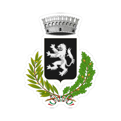 Pratella-Stemma (Italy) (Coat of Arms) STICKER Vinyl Kiss-Cut Decal 3 Inch White - The Sticker Space