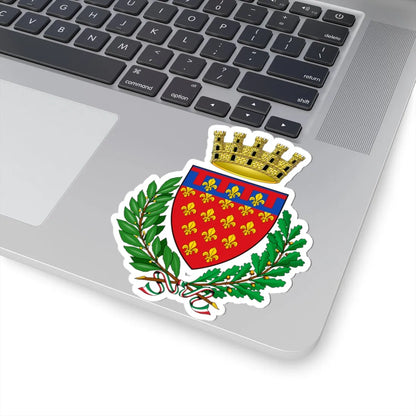 Prato-Stemma (Italy) (Coat of Arms) STICKER Vinyl Kiss-Cut Decal - The Sticker Space